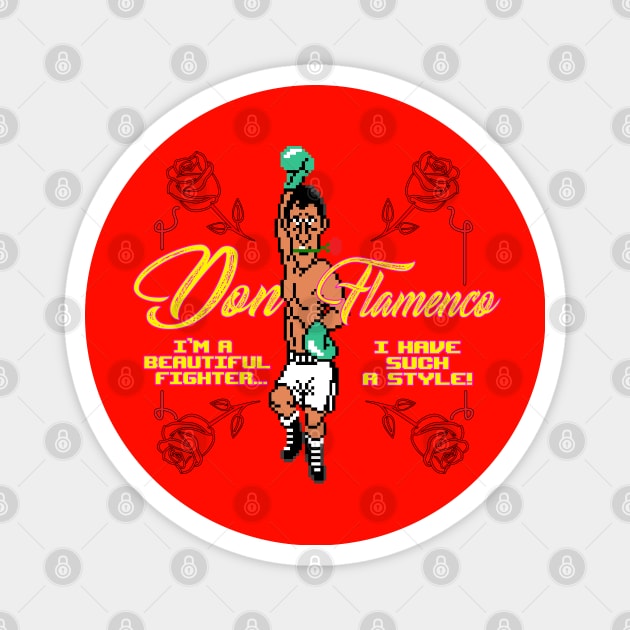 Don Flamenco from Punch-Out!! Magnet by CoolDojoBro